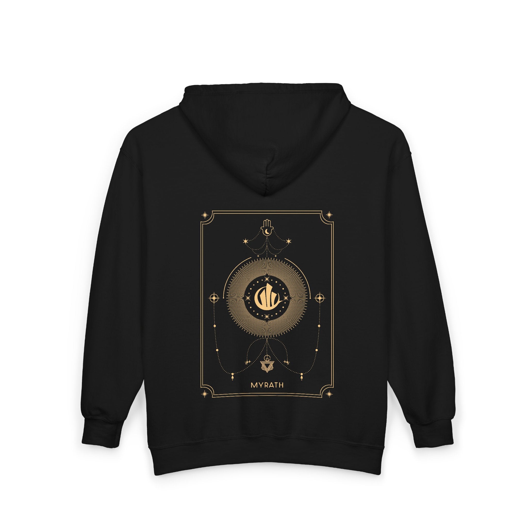 Blazing Desert Metal Zip Hoodie