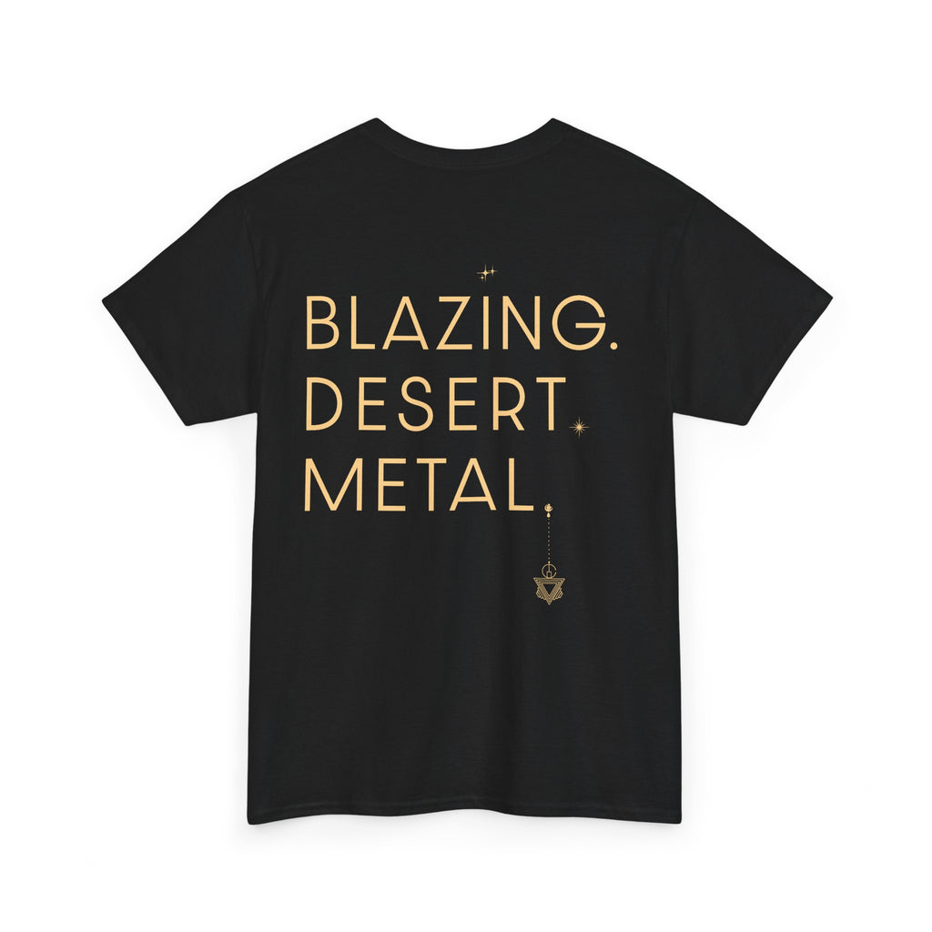 Blazing desert metal T-shirt