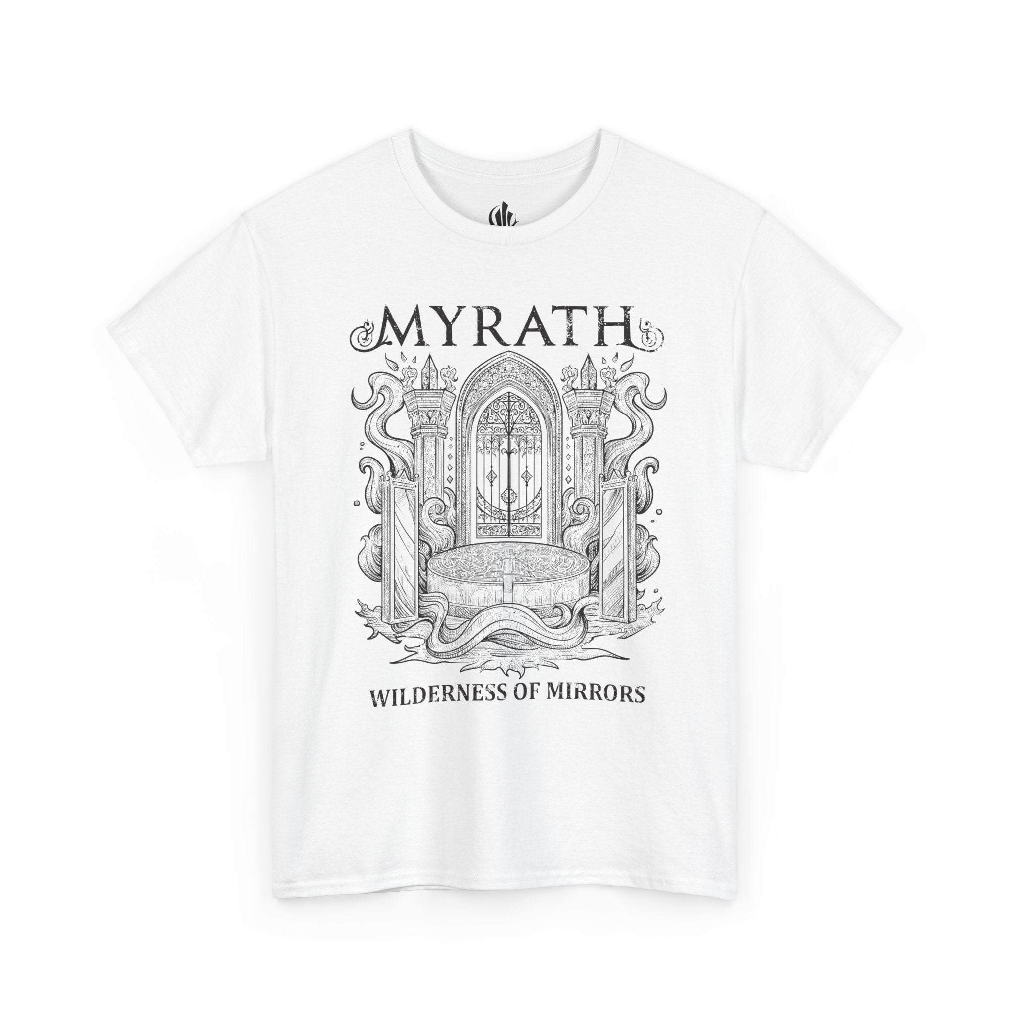 Wilderness of mirrors official white T-shirt